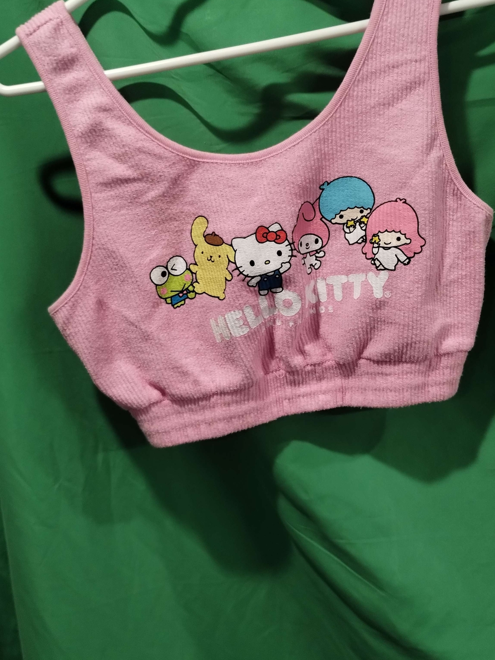 Sanrio Pink Hello Kitty & Friends Cropped Tank